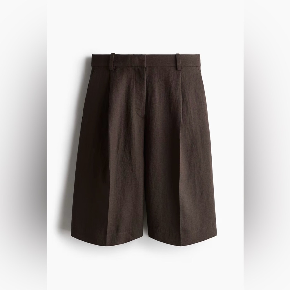 H&M Dark Brown Women's Bermudas